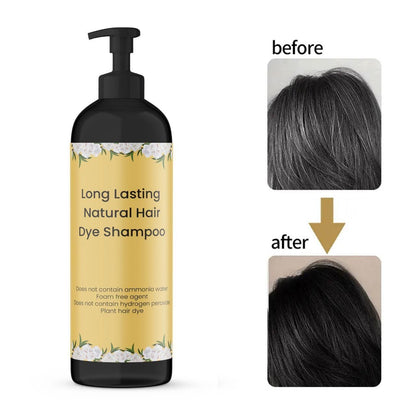 Long Lasting Natural Hair Dye Shampoo 100ML (Pack of 2)