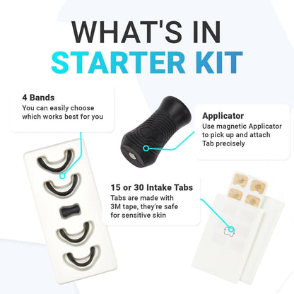 Breathing Nasal Strip Starter Kit | Better Airflow | Comfortable Fit | Sleep & Workout Friendly |