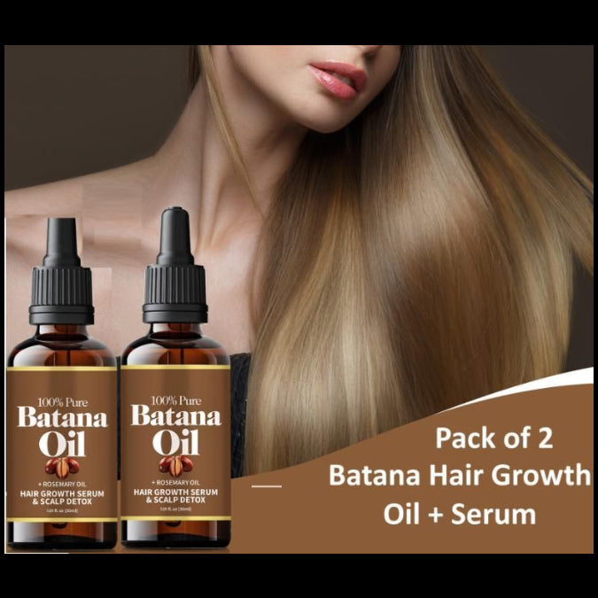 Batana Hair Growth Oil + Serum 30ml (Pack of 2)