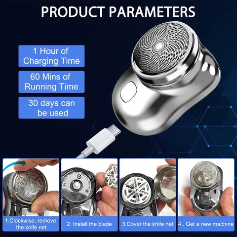 Mini Electric Shaver